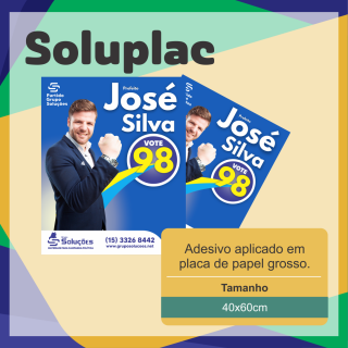SoluPlac (Novidade) Fachada de Acm Sorocaba Letra Caixa Sorocaba Impressão UV Sorocaba Totem Sorocaba